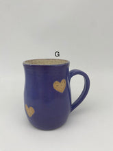 Load image into Gallery viewer, Exposed Clay Heart Mugs
