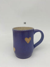 Load image into Gallery viewer, Exposed Clay Heart Mugs
