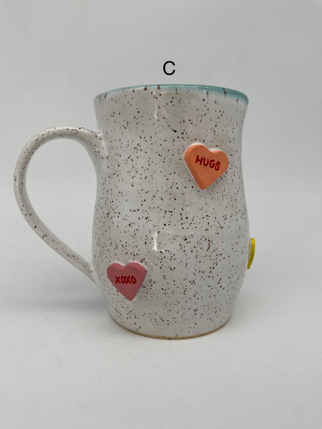 Sweet Candy Heart Mugs