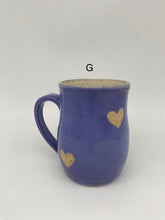 Load image into Gallery viewer, Exposed Clay Heart Mugs
