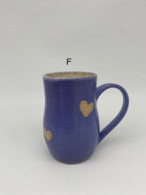 Load image into Gallery viewer, Exposed Clay Heart Mugs
